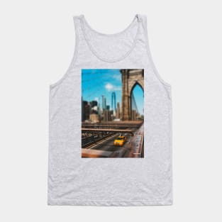 New York Brooklyn Bridge | Miniature World Tank Top